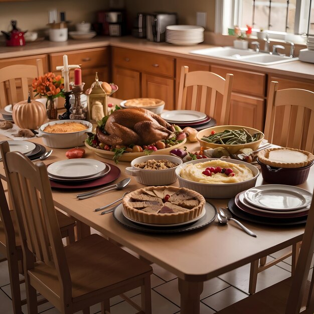 mese pregătite pentru servit